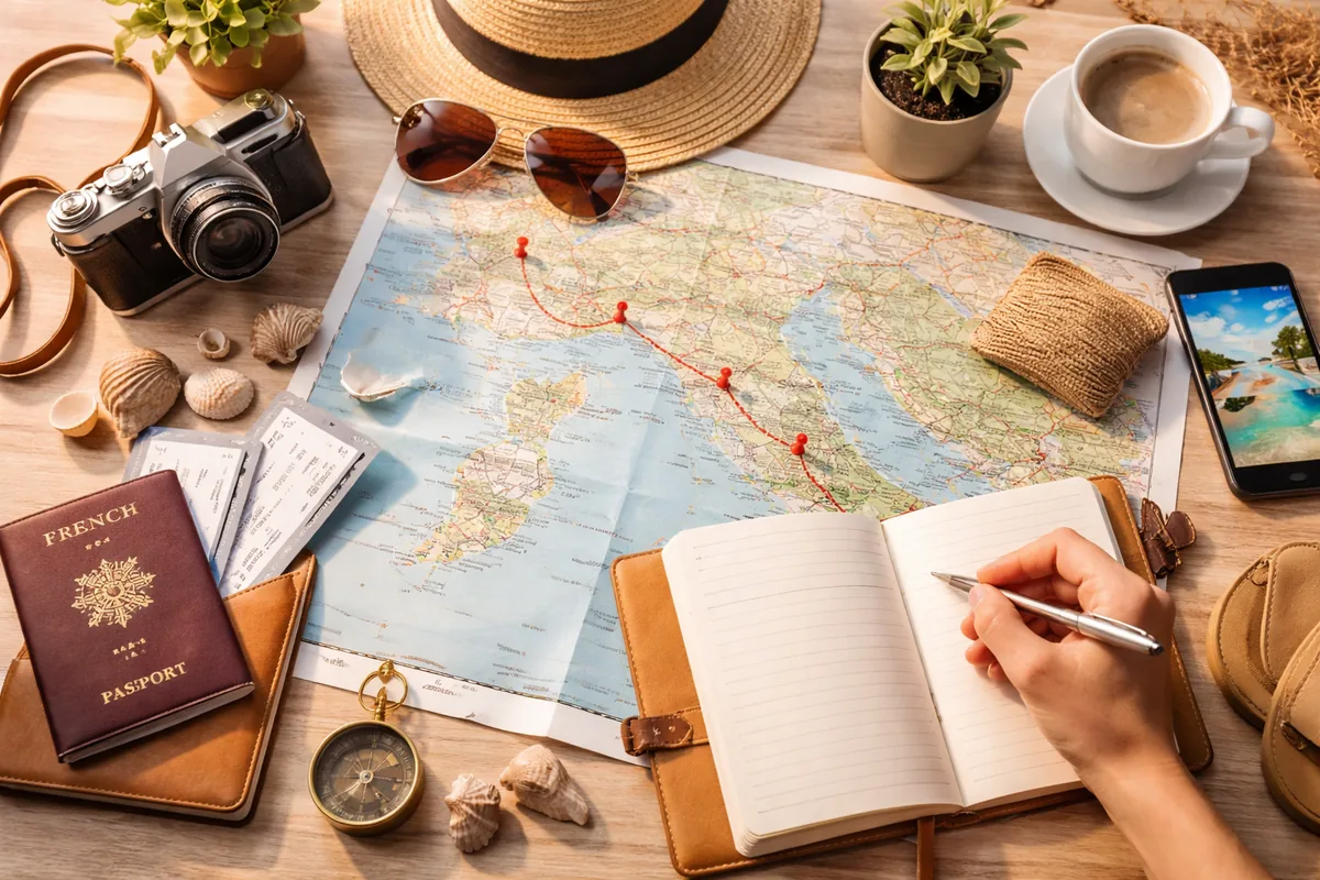 Comment créer un itinéraire de voyage parfait pour vos vacances